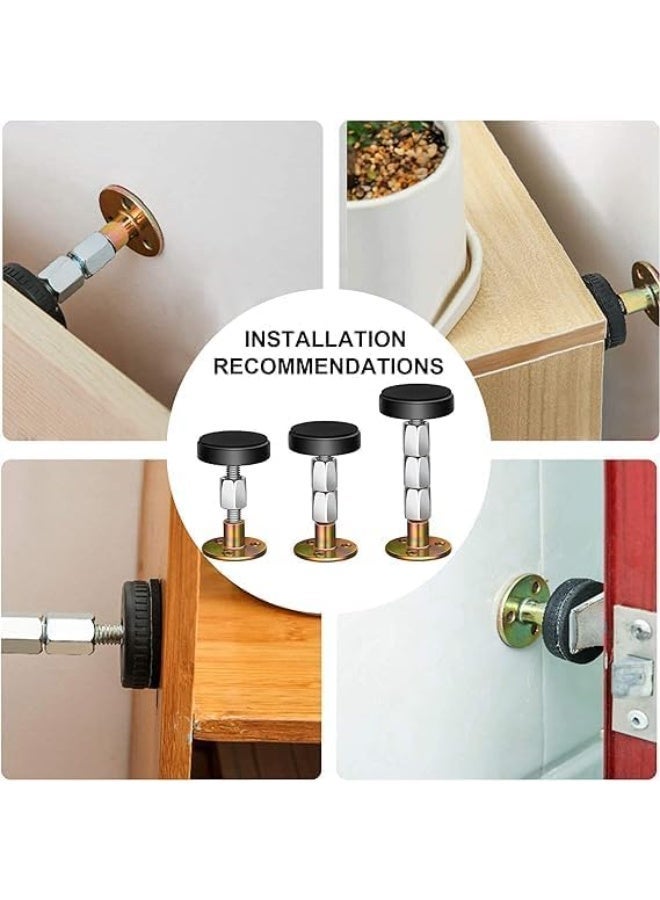 Bed Stopper Anti-vibration 2 Pieces. Strong and adjustable for all furniture. Suitable for sofas and doors as well. Comes with double face for easy installation - Image 3